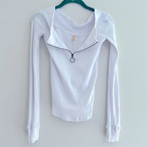 FREE PEOPLE! White! Size Medium! NEW! Don’t play you see how white it is!